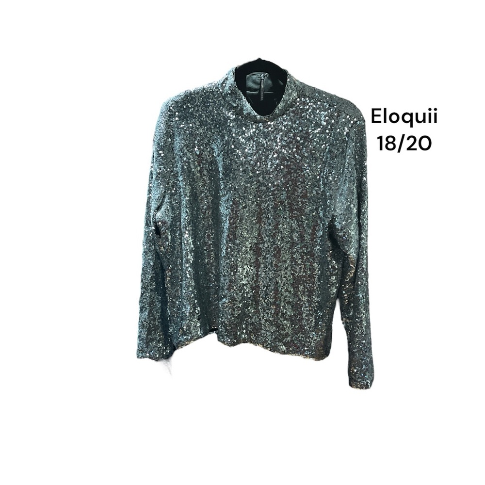 Eloquii sequin jacket size 18/20